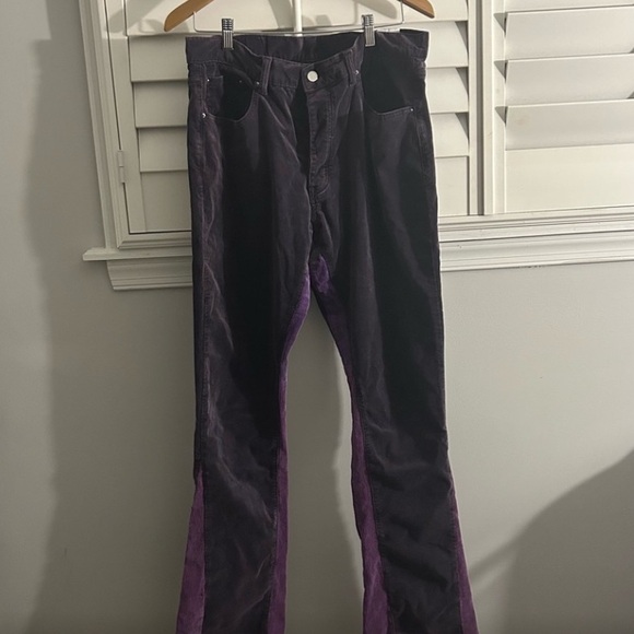 MNML Men’s Purple Corduroy Pants | B428 | Size 32 - Picture 5 of 7